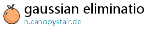 gaussian elimination calculator